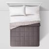 Reversible Microfiber Solid Comforter - Room Essentials