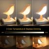 Bird Small Desk Lamp, Dimmer Kids Night Light for Bedroom