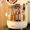 Joybos¬Æ Round Makeup Storage Organizer Box with Mirror Led Light