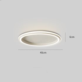 Fashion Minimal Room Lamp Bedroom Creativity (Option: Warm light-40cm)