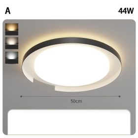 Living Room Lamp Modern Super Bright Main (Option: Tricolor dimming-A-50cm)