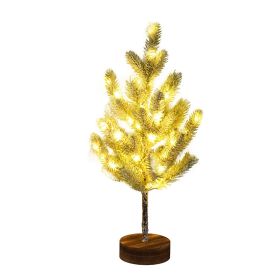 Led Christmas Party Decoration Landscape Luminous Tree (Option: Warm white)