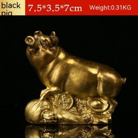 Creative Twelve Zodiac Resin Set Ornaments (Option: Pig)