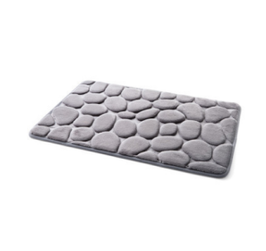 Non-Slip Microfiber Shag Bath Rug, 16" x 27", Lavender (Color: 2, size: M)