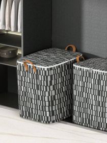 Gray Clothes Storage Bag Neatly organize protect and store garments (Color: mahjong pieces, size: L)