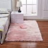 1pc Fluffy Imitation Wool Area Rug, Suede Fleece Bottom Long Imitation Wool Rug, Acrylic 80% Polyester 20%, 2.36inch Long Wool, Living Room Bedroom Ru