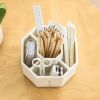 360¬∞ Rotating Pen Holder Desk Accessories Large Capacity Pencil Storage Box Desktop Organizer School Office Stationery