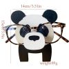 1pc Pet Glasses Stand; Wooden Eyeglass Holder Display Stand; Creative Animal Glasses Holder For Desktop Accessory; Home Office Desk Decor