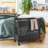 110L 2-Section Laundry Hamper with 2 Removable and Washable Liner Bags