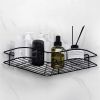 1Pc Triangle Wall Mounted Shower Caddy Rack for Bathroom and Kitchen