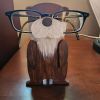 1pc Pet Glasses Stand; Wooden Eyeglass Holder Display Stand; Creative Animal Glasses Holder For Desktop Accessory; Home Office Desk Decor