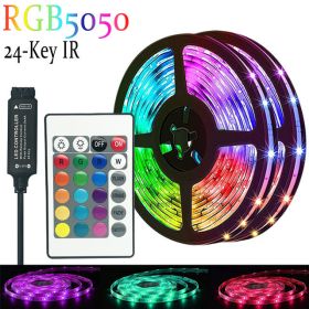 RGB Color-changing 5V Magic USB Light Strip (Option: 505024Key IR-2M)