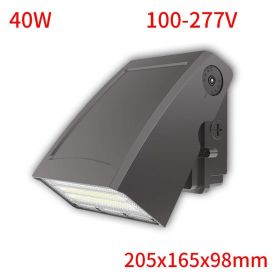 Outdoor Courtyard LED Waterproof Wall Lamp (Option: Style B-40W-6000K)